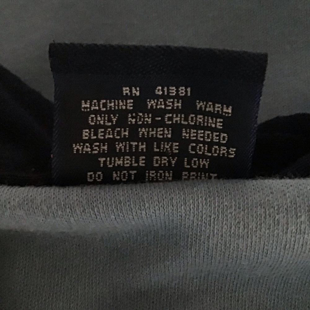 Ralph Lauren Polo Sport Shirt Men’s Large Vintage Blue All Cotton Soft Knit - Picture 7 of 16
